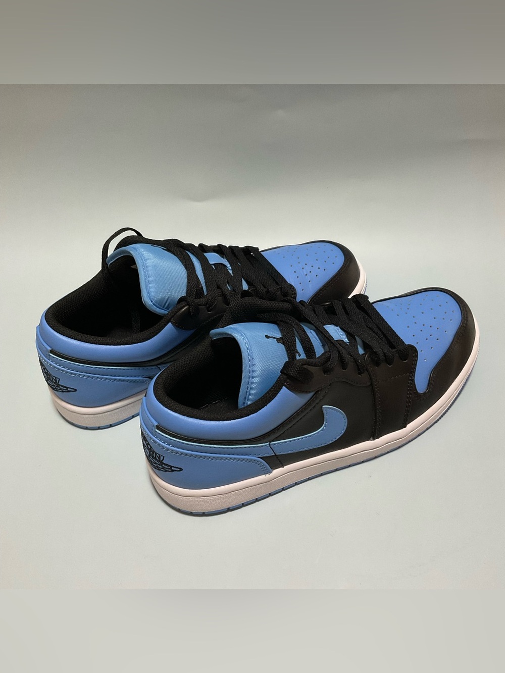 Air Jordan 1 Low University Blue/Black Men’s Shoes Size 7. 5, Pre-Owned - Picture 4 of 13